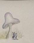 Crumpy fairy – Original watercolor painting