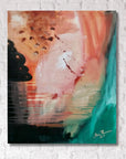 Abstrakti maalaus – Evolution – Jenni Pennanen Art