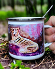 Tiger -enamel mug - Jenni Pennanen Art
