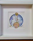 Aquarius – Original watercolor painting