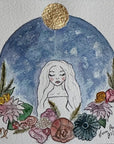 Virgo – Original watercolor painting