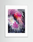 Dusk Field – Fine Art -taidejuliste, abstrakti niittyaihe, Jenni Pennanen Art