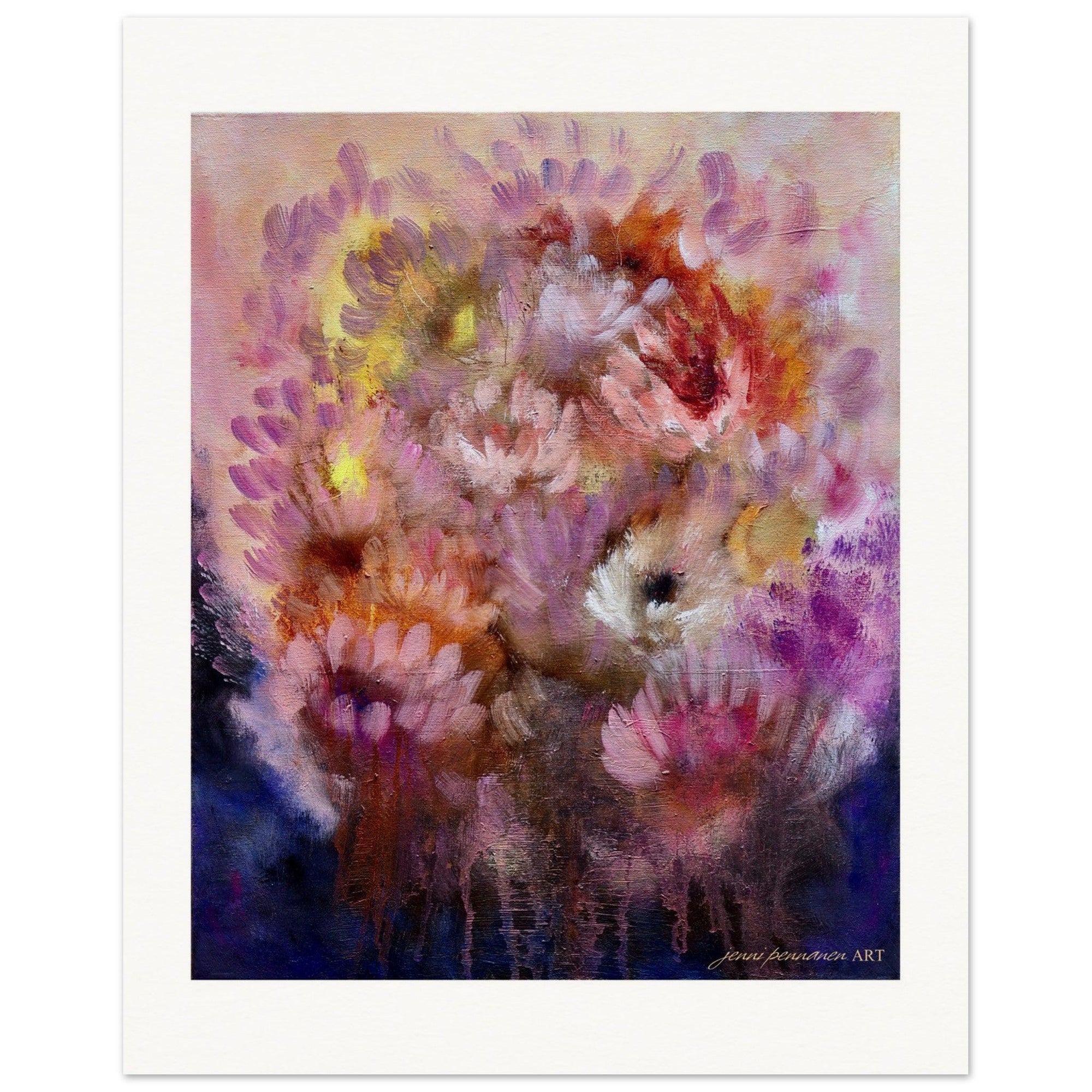 Floral Fine Art Print -BLOSSOM - Jenni Pennanen Art
