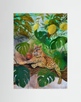 Cat in the lemon tree