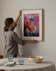 Fiery Field - taidejuliste, Fine Art