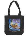 Owl totebag black