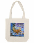 Owl totebag black
