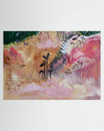 Rosy field fine art print