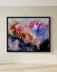 Lush Field – Fine Art -taidejuliste, abstrakti niittyaihe, Jenni Pennanen Art