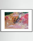 Rosy field fine art print