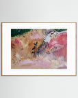 Rosy field fine art print