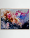 Lush Field – Fine Art -taidejuliste, abstrakti niittyaihe, Jenni Pennanen Art