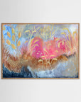 Joyous Field – Fine Art -taidejuliste, abstrakti niittyaihe, Jenni Pennanen Art