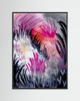 Dusk Field – Fine Art -taidejuliste, abstrakti niittyaihe, Jenni Pennanen Art