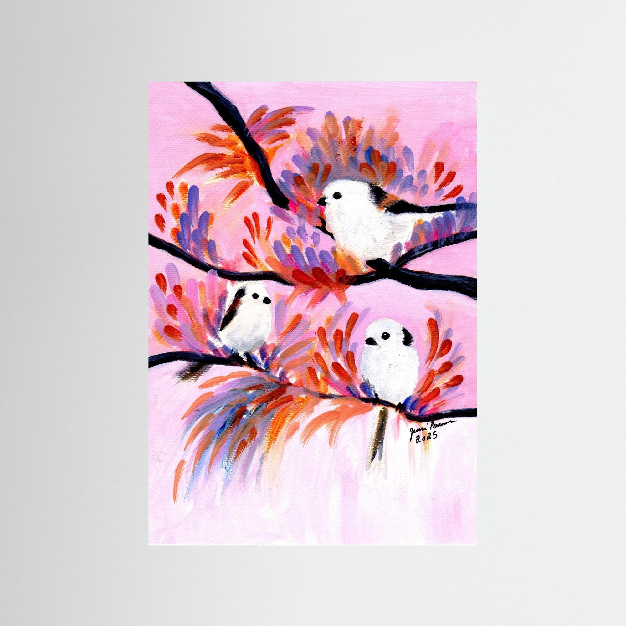 Sharing is caring -taidejuliste, Fine art