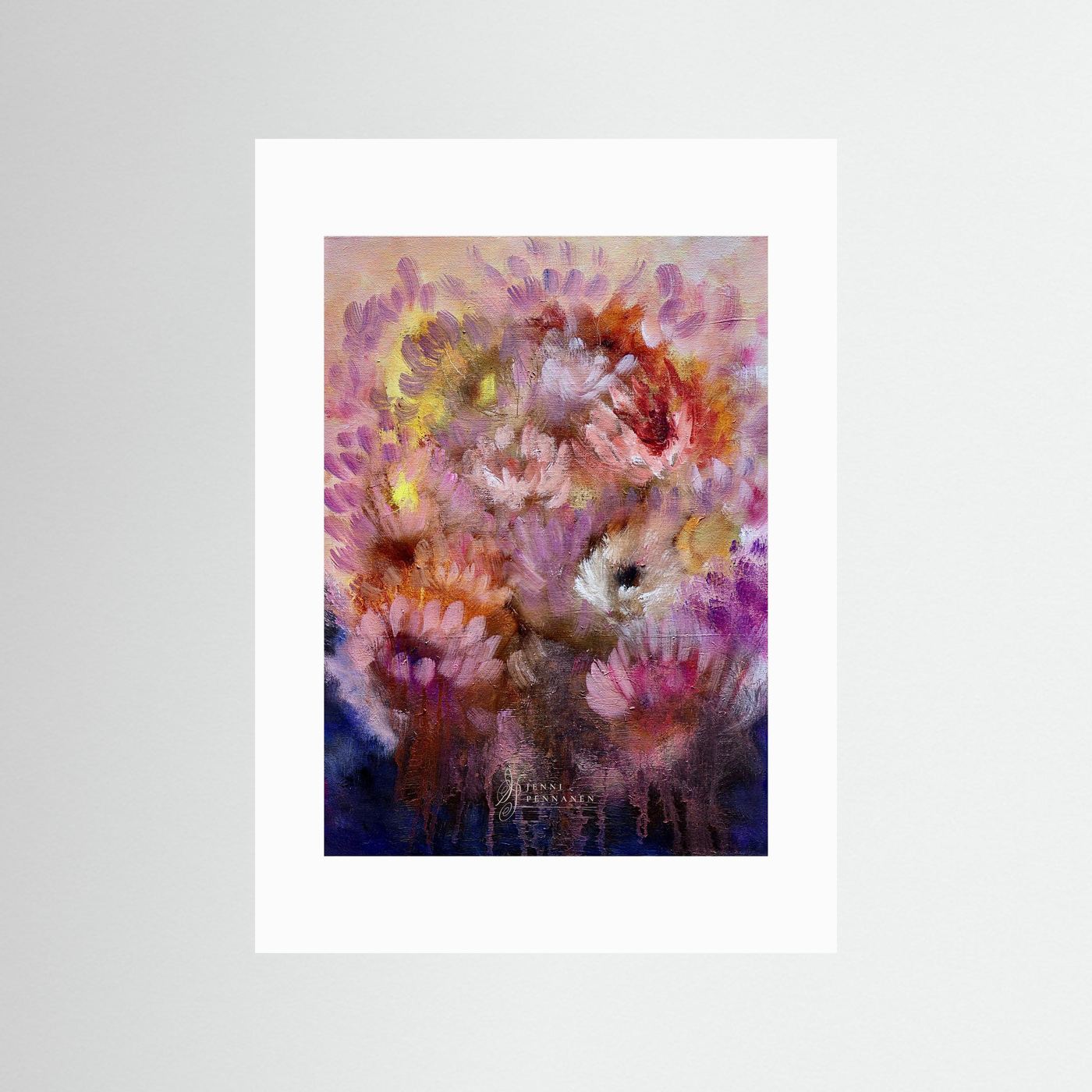 Blossom -taidejuliste, Fine art
