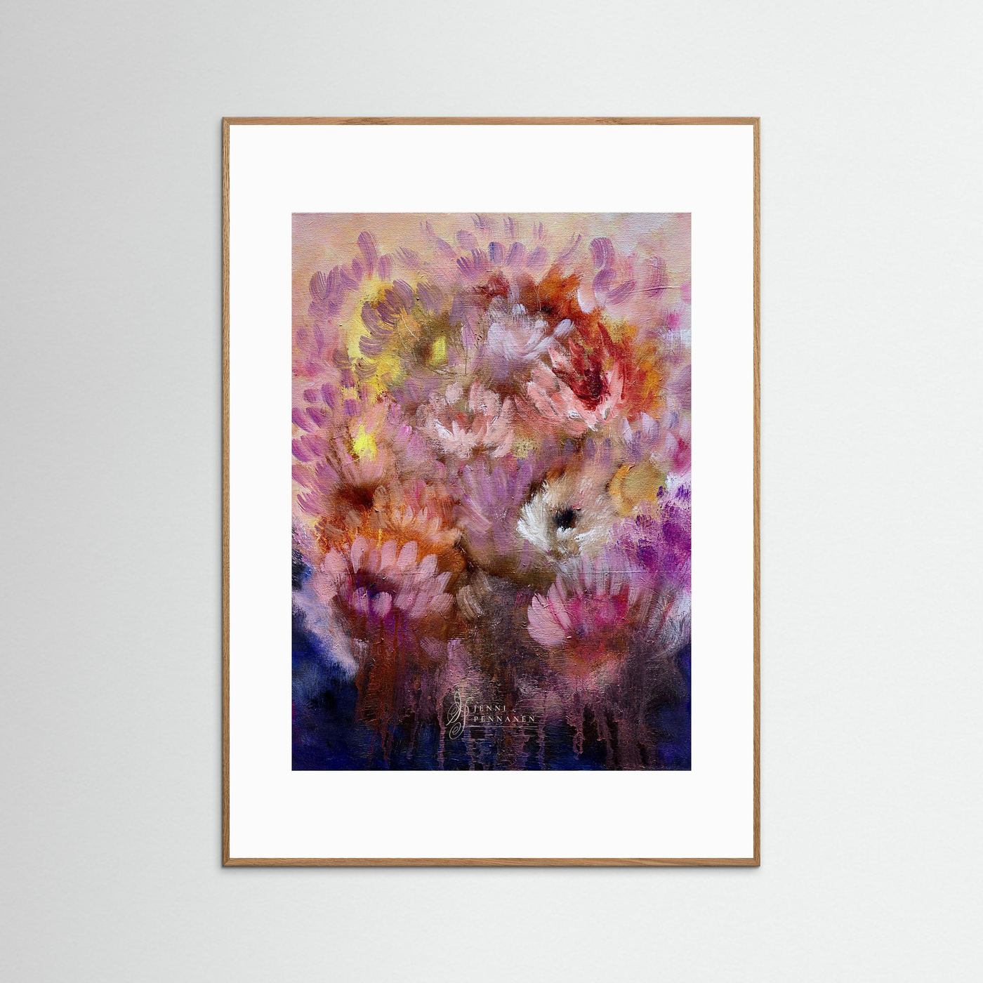 Blossom -taidejuliste, Fine art