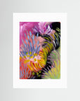 River Field – Fine Art -taidejuliste, abstrakti niittyaihe joenvarresta, Jenni Pennanen Art