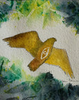 If I fly higher – Original watercolor painting