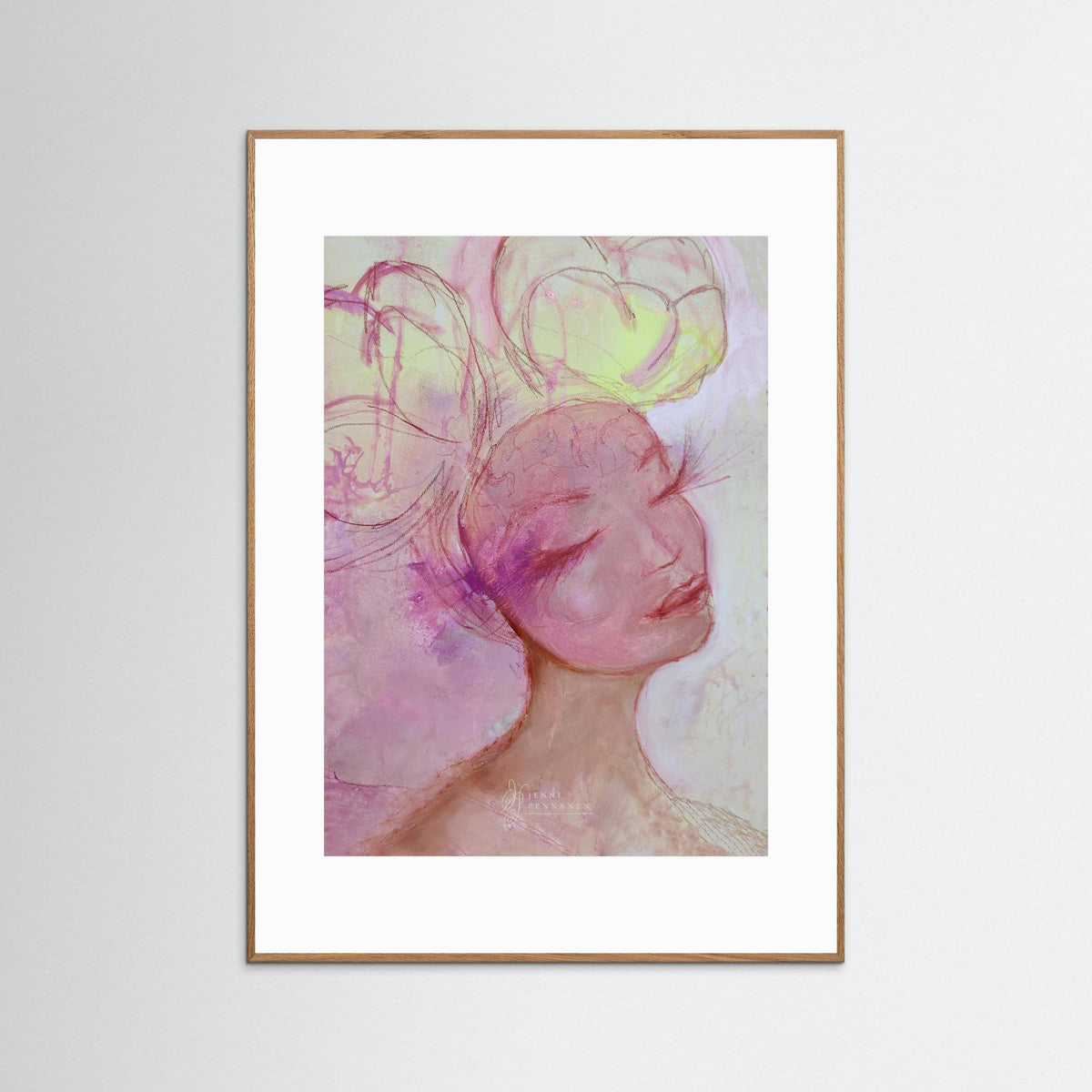 Always on my mind -taidejuliste, Fine art