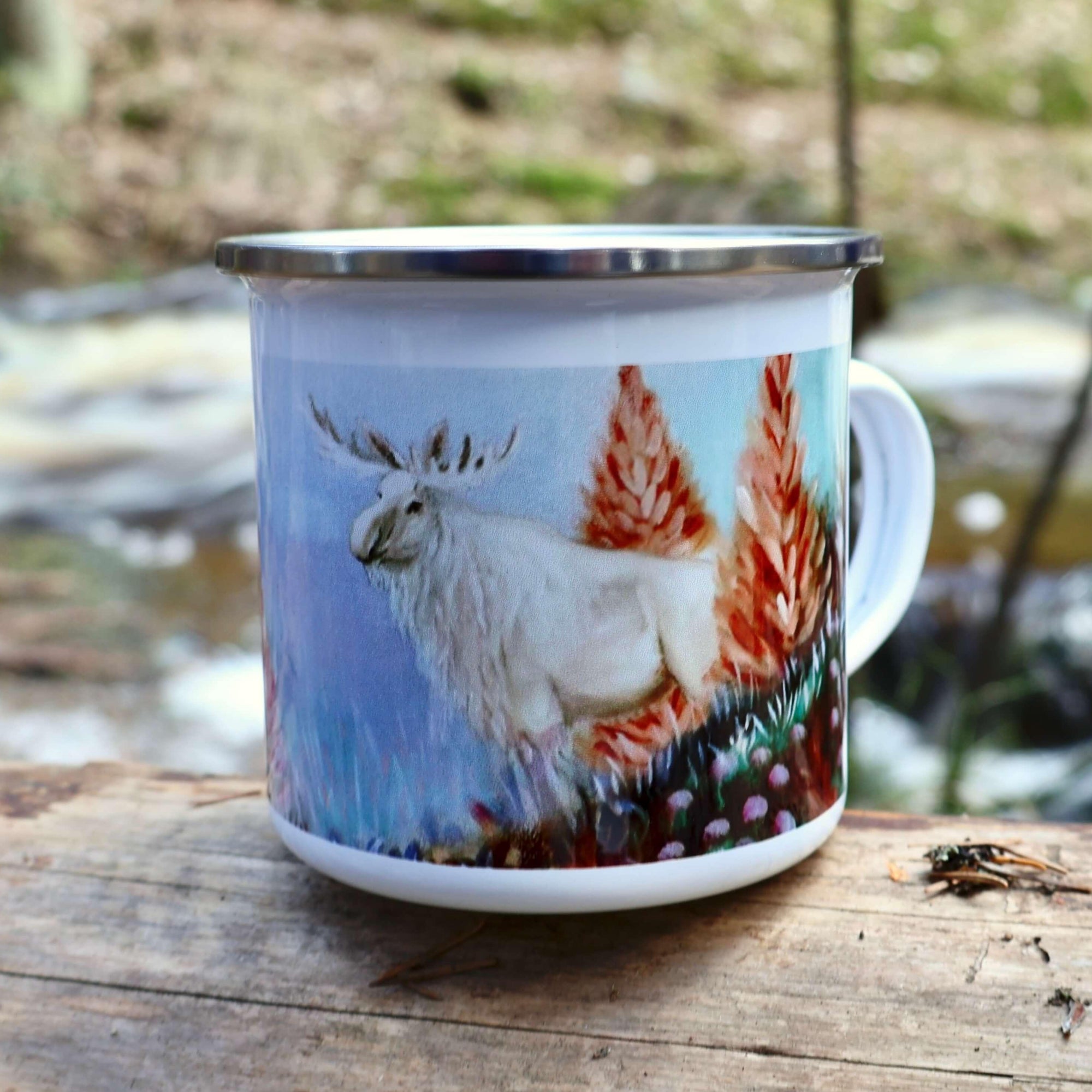 Mielimetsäni -emalimuki - Jenni Pennanen Art