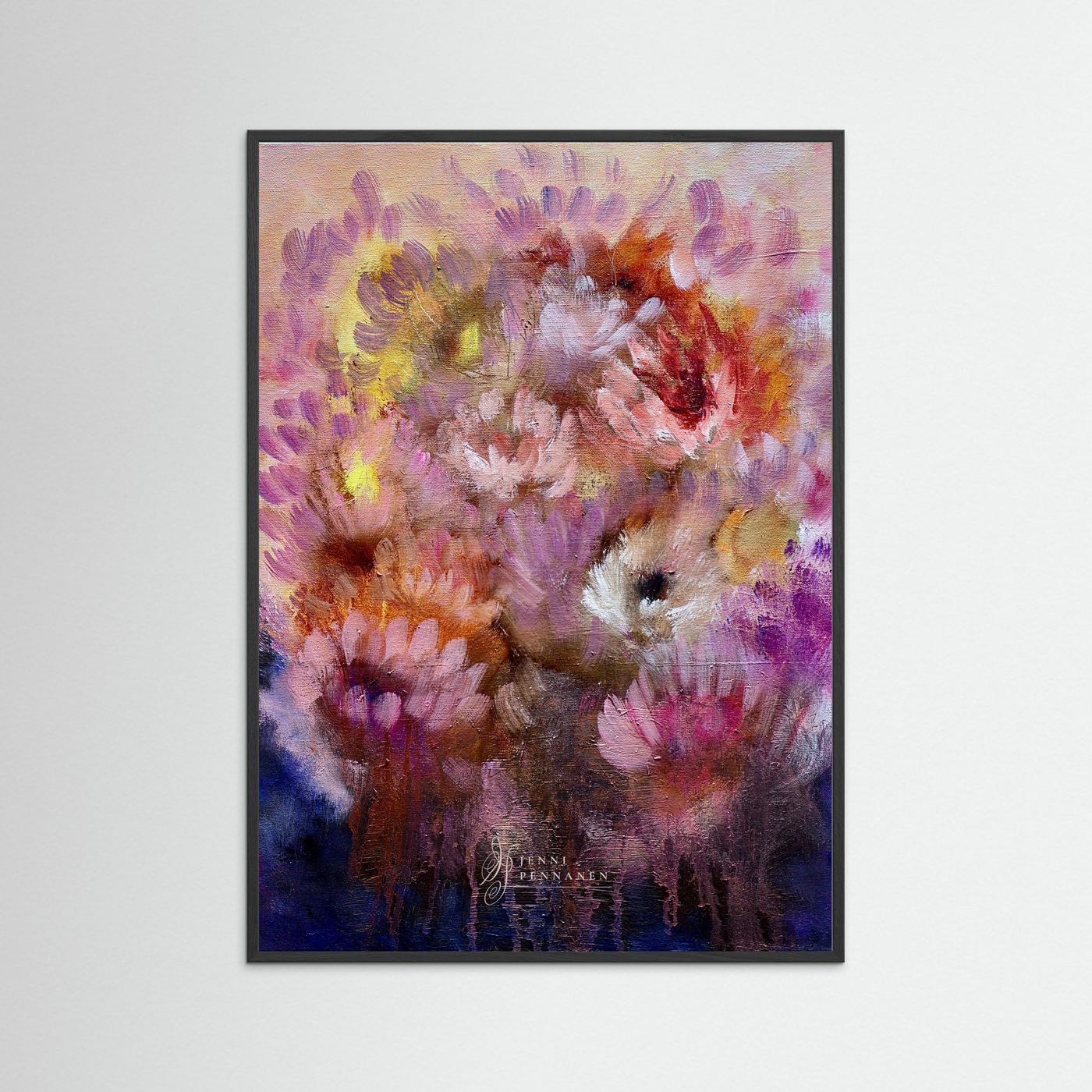 Blossom -taidejuliste, Fine art
