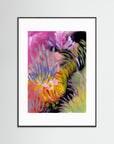 River Field – Fine Art -taidejuliste, abstrakti niittyaihe joenvarresta, Jenni Pennanen Art