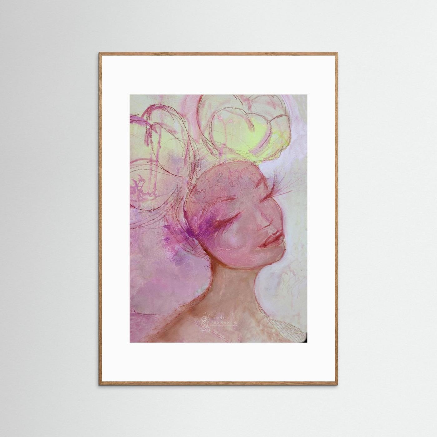 Always on my mind -taidejuliste, Fine art