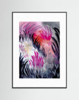 Dusk Field – Fine Art -taidejuliste, abstrakti niittyaihe, Jenni Pennanen Art