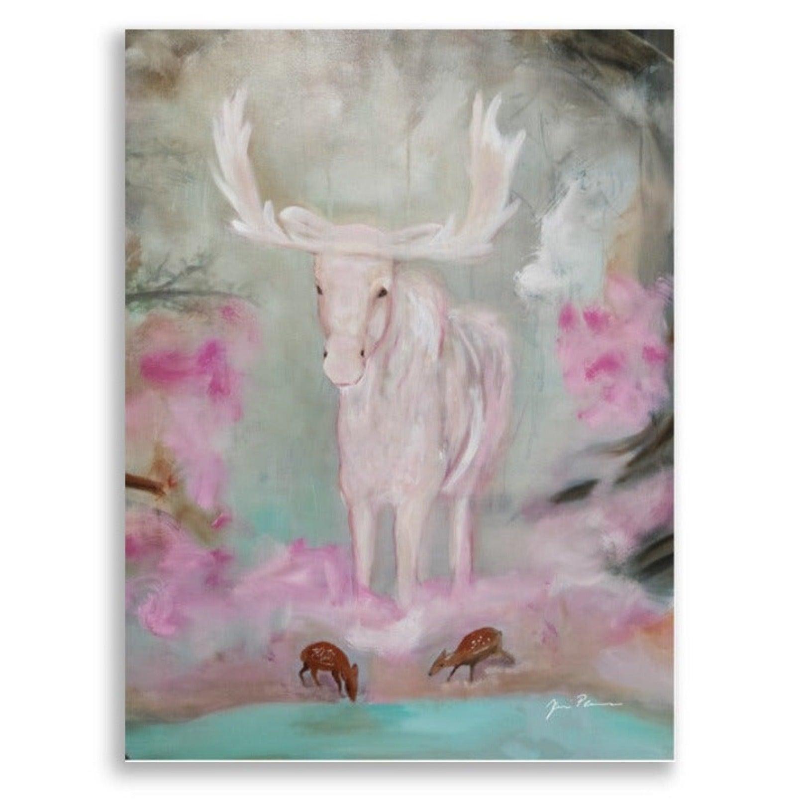Fine Art print, moose - Jenni Pennanen Art