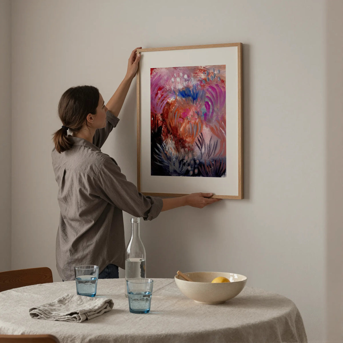Fiery Field - taidejuliste, Fine Art