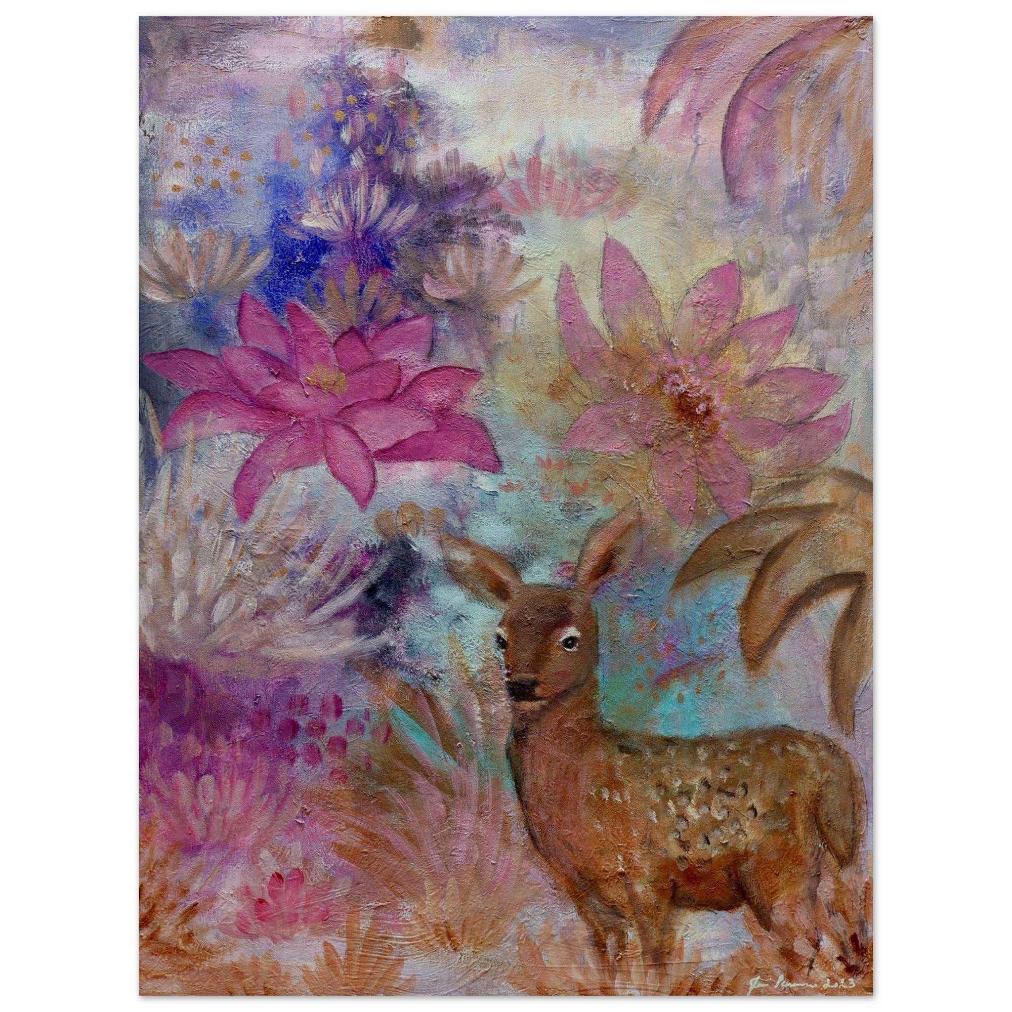 Print Material-FOLLOW ME - Puuprintti - Jenni Pennanen Art
