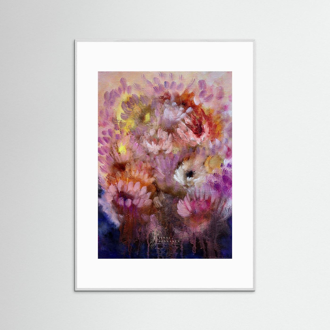 Blossom -taidejuliste, Fine art