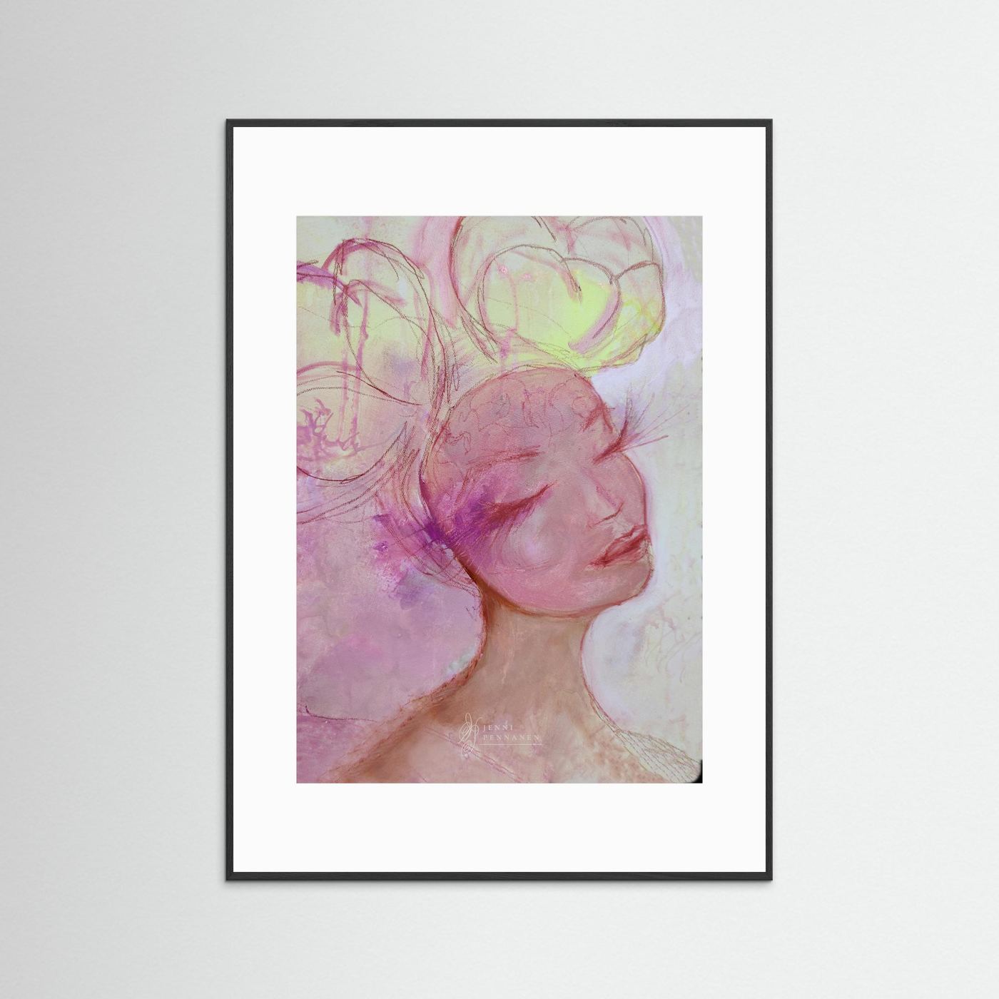 Always on my mind -taidejuliste, Fine art