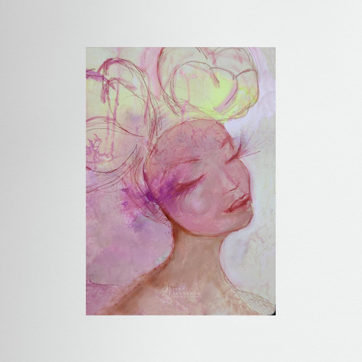 Always on my mind -taidejuliste, Fine art