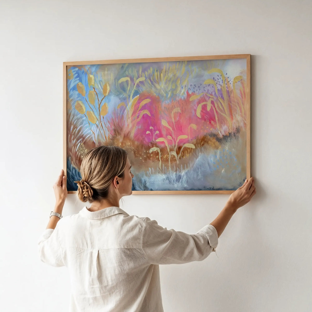 Joyous Field - taidejuliste, Fine Art