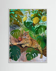 Cat in the lemon tree