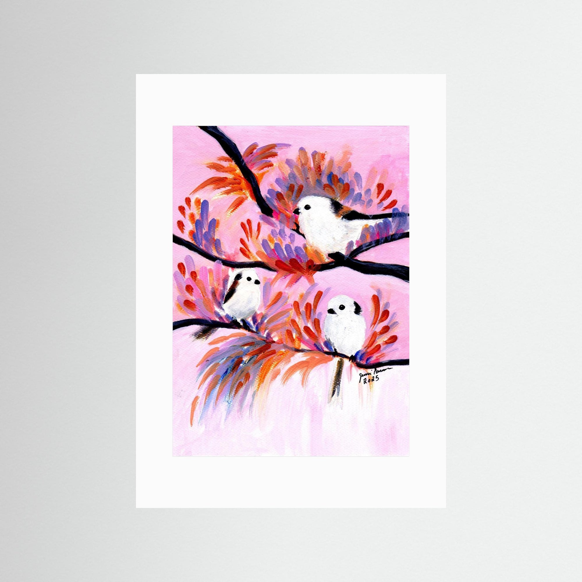 Sharing is caring -taidejuliste, Fine art