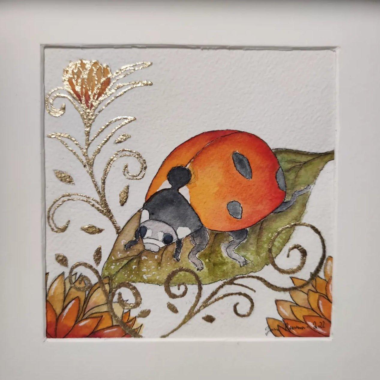 taideteos-LADYBUG - Jenni Pennanen Art