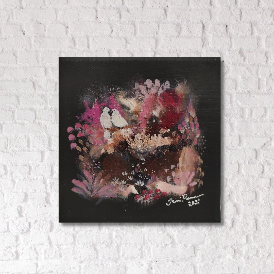 taideteos-LOVEBIRDS I & II - Jenni Pennanen Art