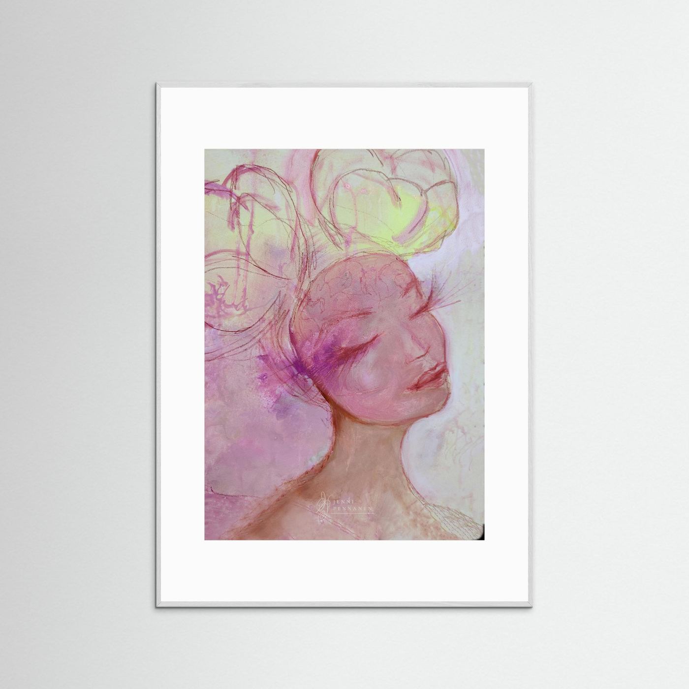 Always on my mind -taidejuliste, Fine art