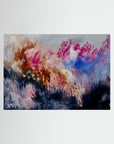 Lush Field – Fine Art -taidejuliste, abstrakti niittyaihe, Jenni Pennanen Art