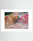 Rosy field fine art print