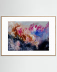 Lush Field – Fine Art -taidejuliste, abstrakti niittyaihe, Jenni Pennanen Art