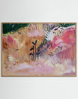 Rosy field fine art print