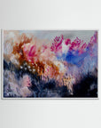 Lush Field – Fine Art -taidejuliste, abstrakti niittyaihe, Jenni Pennanen Art