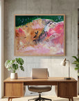 Rosy field fine art print