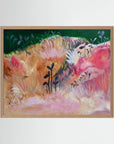 Rosy field fine art print