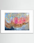 Joyous Field – Fine Art -taidejuliste, abstrakti niittyaihe, Jenni Pennanen Art