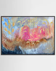 Joyous Field – Fine Art -taidejuliste, abstrakti niittyaihe, Jenni Pennanen Art
